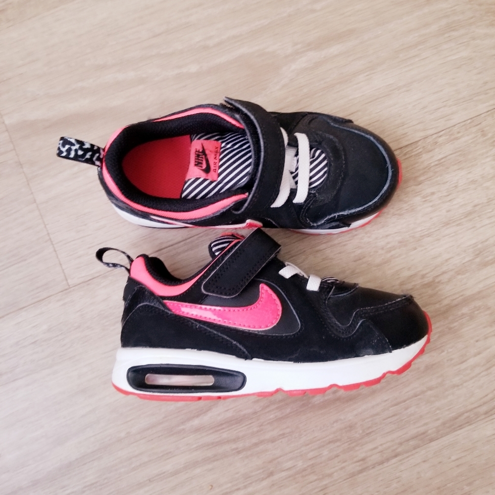 Nike Air Max Hot Sauce Pink Black Toddler 9